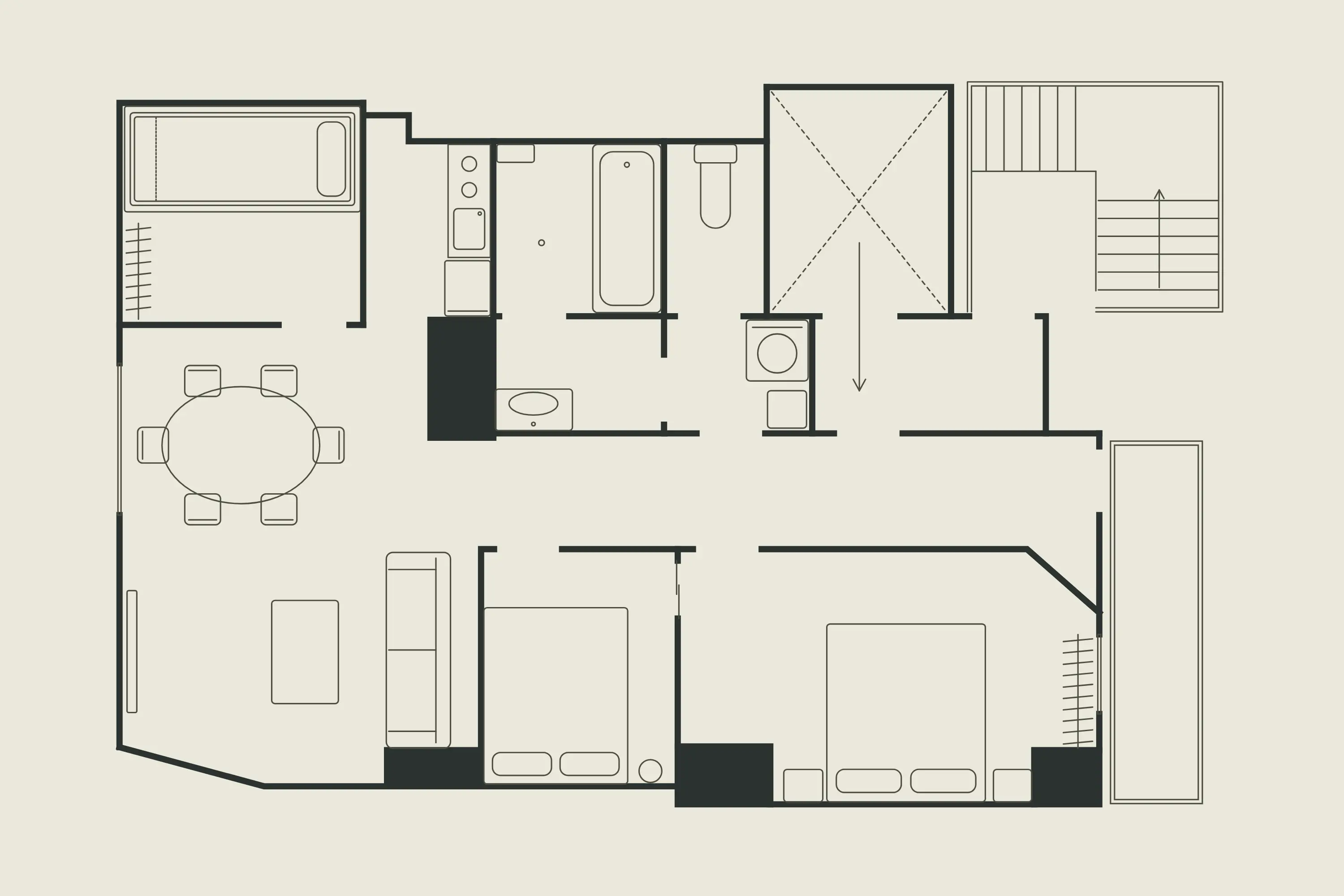 Azabu-Juban I apartment floor plan