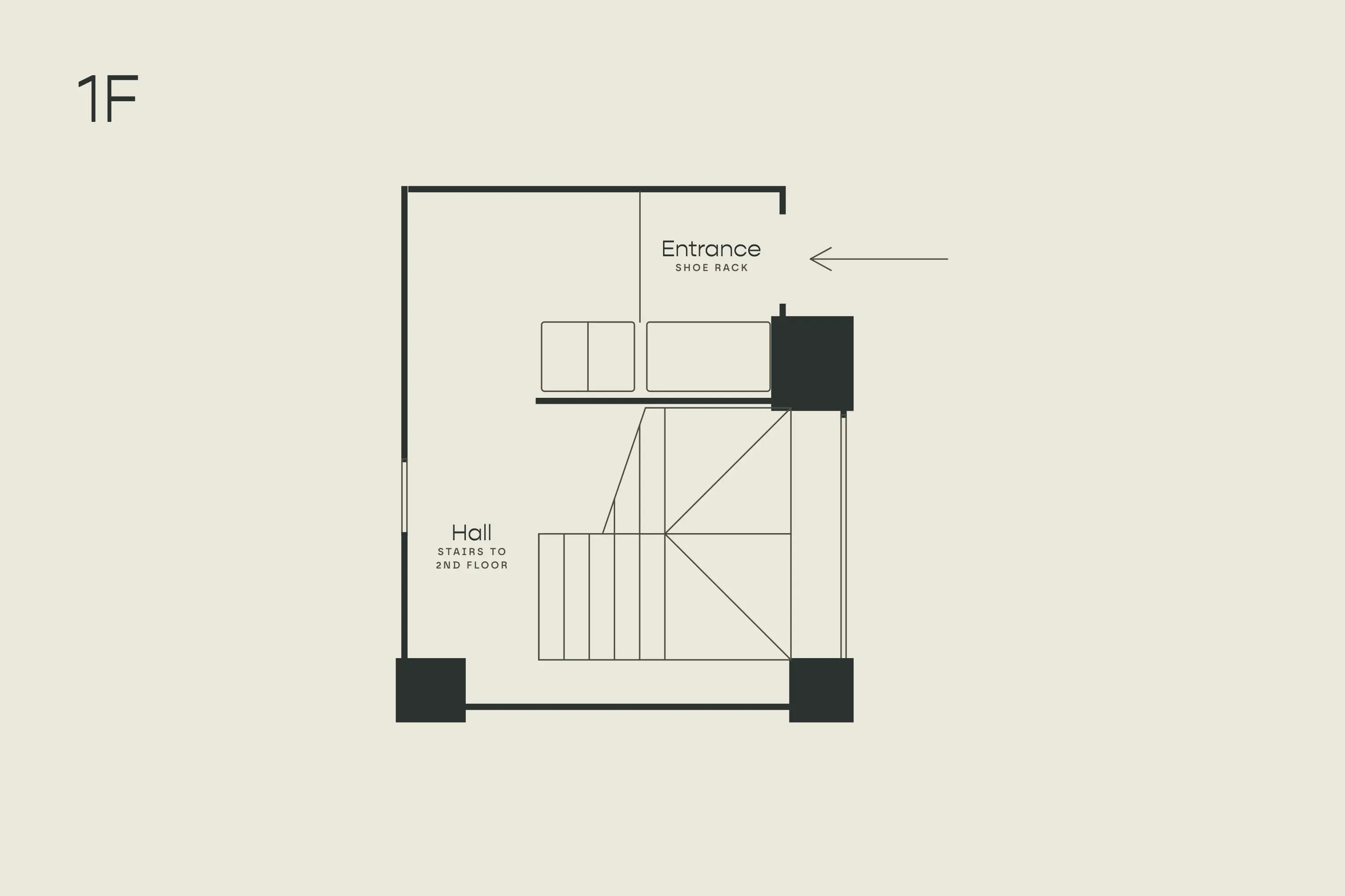 Kaminarimon Asakusa floor plan 1st floor