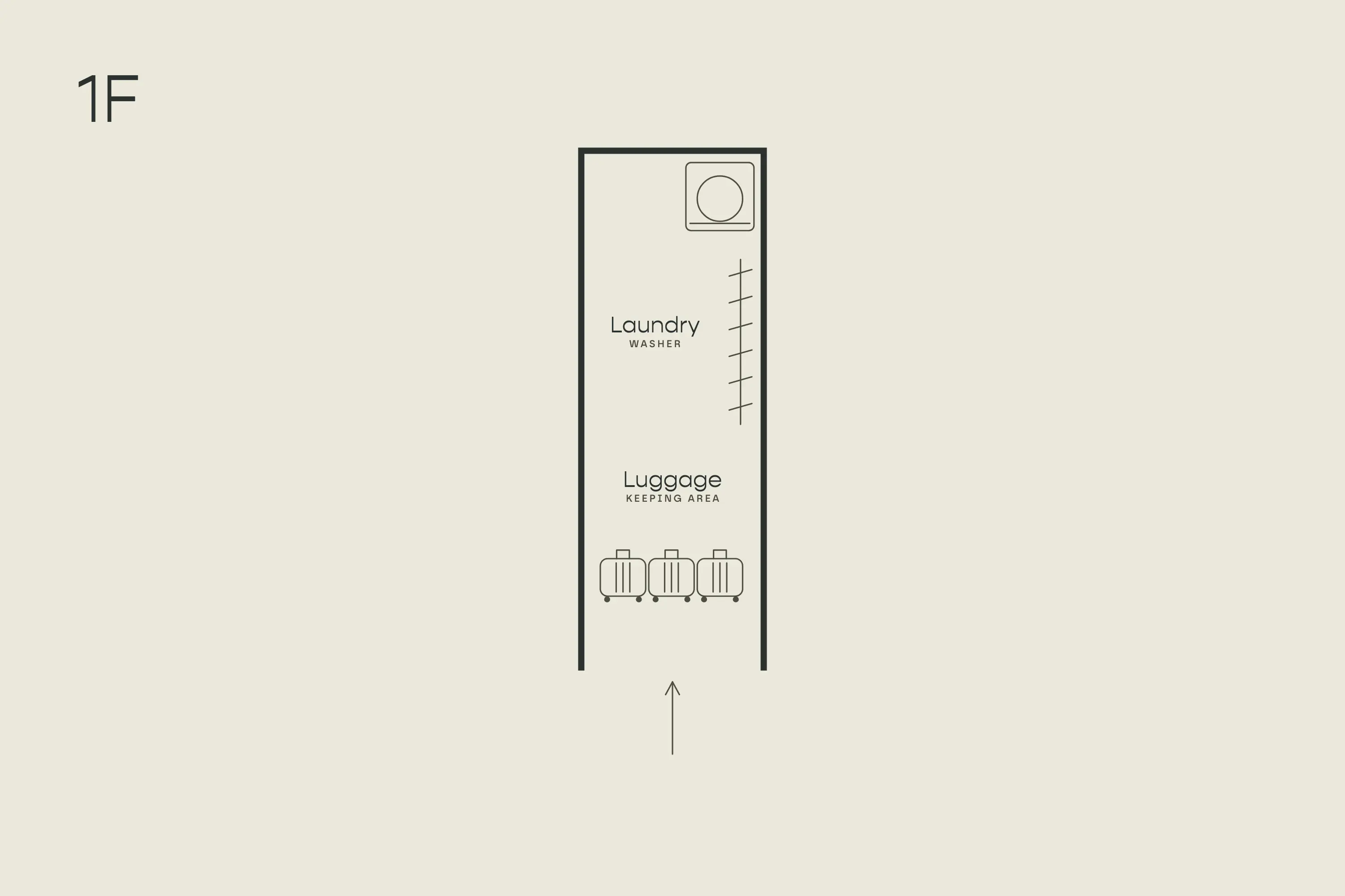 Fuyu Hatsudai house floor plan 1st floor