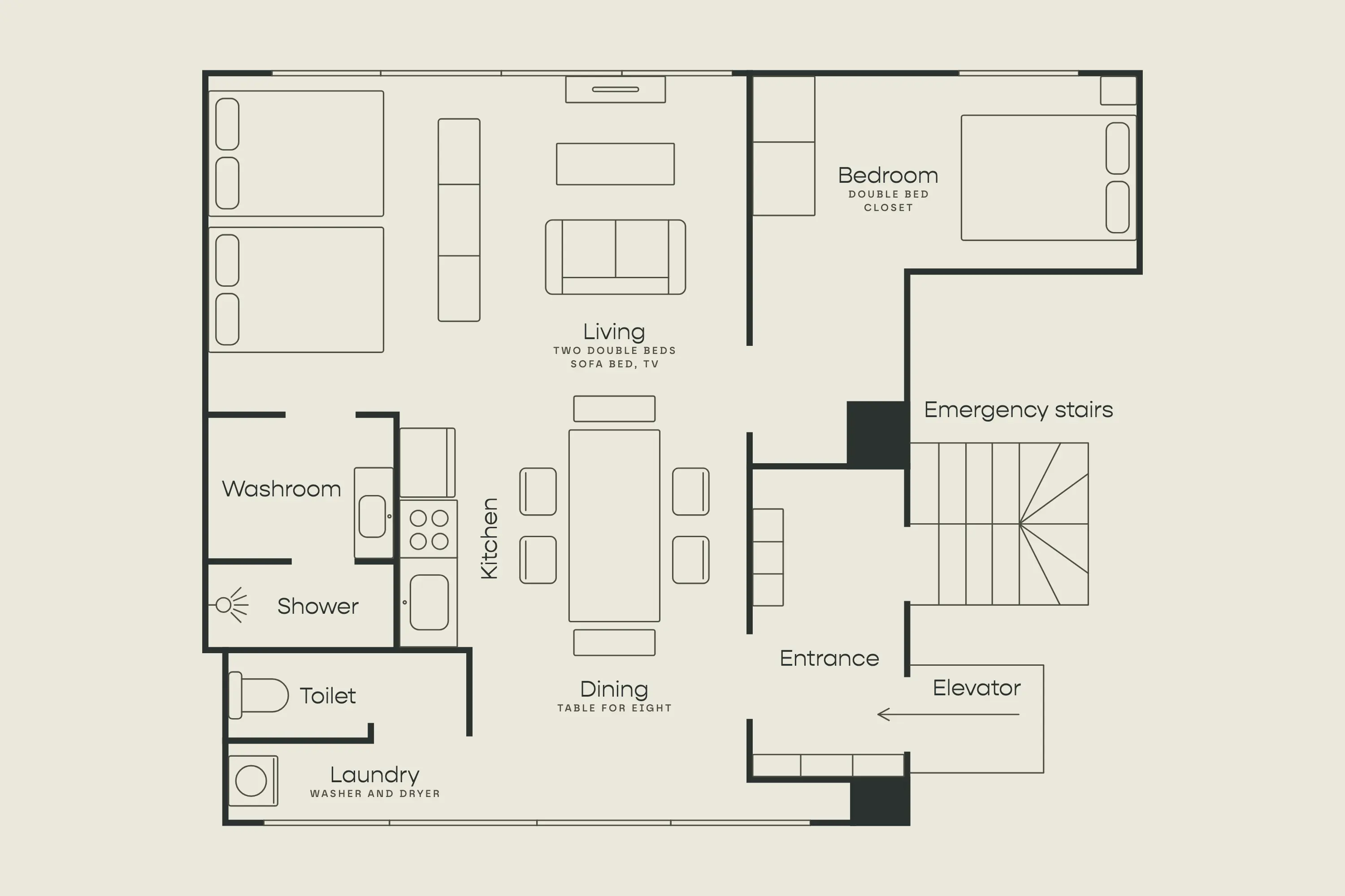 Morishita 3F apartment floor plan
